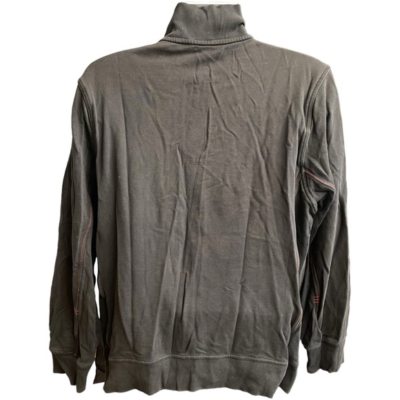 Vtg AIR JORDAN Jumpman Sweat Jacket Full Zip Large Elephant Skin Patchwork - Picture 2 of 10